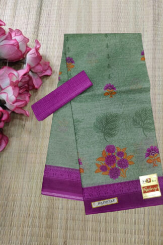 Premium Soft Cotton Saree – Elegant Daily Wear Collection