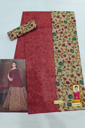 Minu Pure Cotton Saree – Elegant Daily Wear Collection