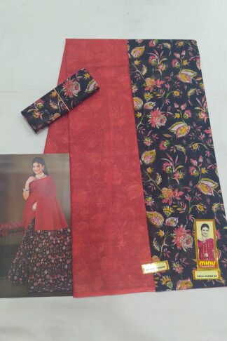 Minu Pure Cotton Saree – Elegant Daily Wear Collection