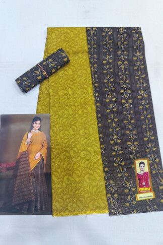 Minu Pure Cotton Saree – Elegant Daily Wear Collection