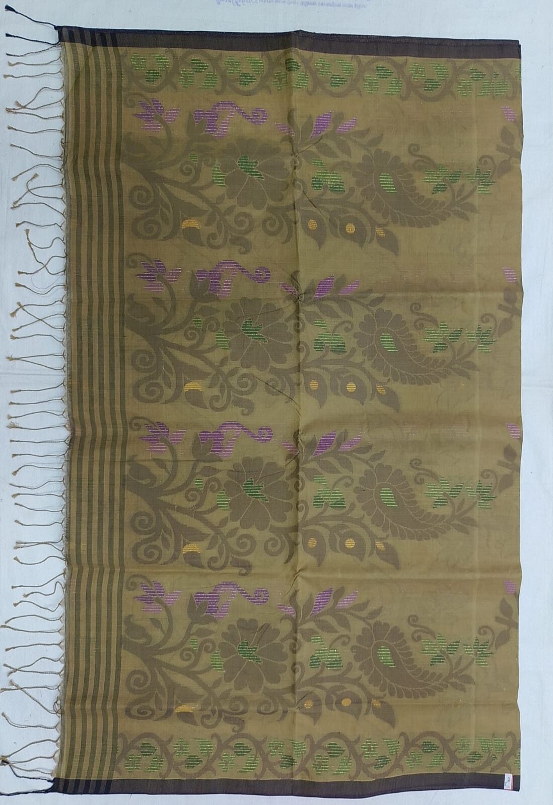 Pure Jamdani Cotton Saree - Image 2