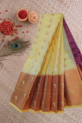 Handloom Kuppadam Saree with Jari Weaving