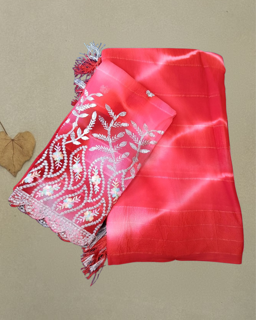 Designer Shibori Print Saree