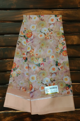 Marshmalai Digital Print Saree