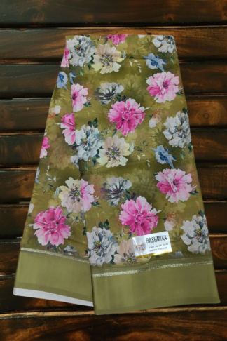 Marshmalai Digital Print Saree