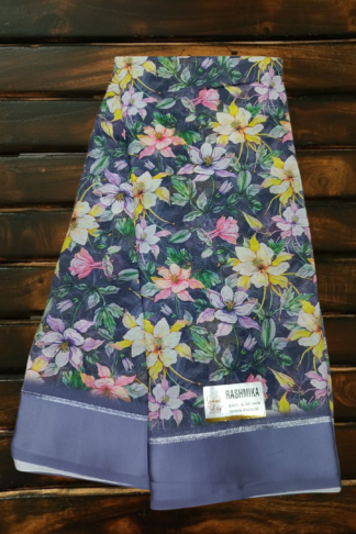 Marshmallow Digital Print Saree