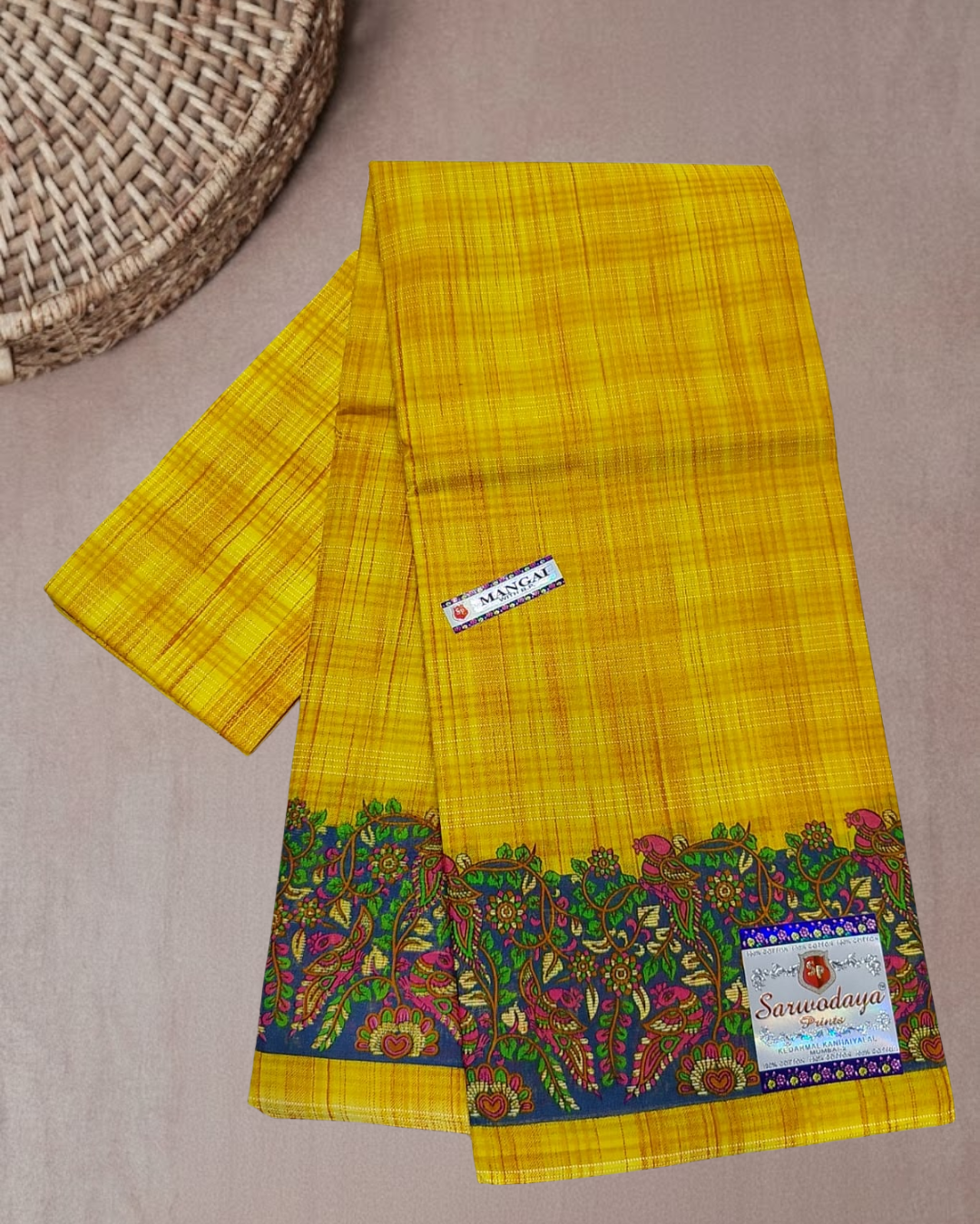 MulMul Cotton Saree