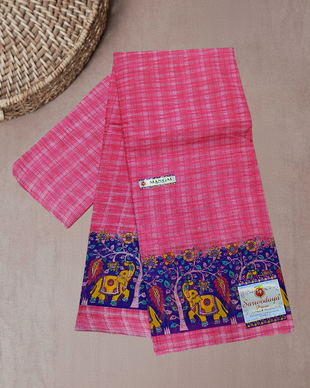 MulMul Cotton Saree