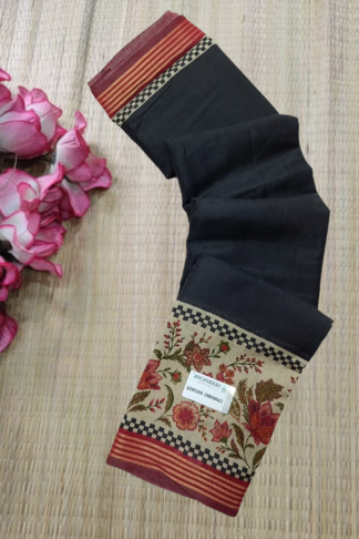 Designer Maheshwari Silk Saree