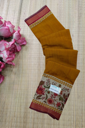 Designer Maheshwari Silk Saree