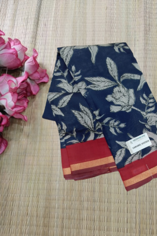 Designer Maheshwari Silk Saree