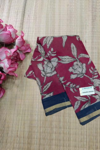 Designer Maheshwari Silk Saree