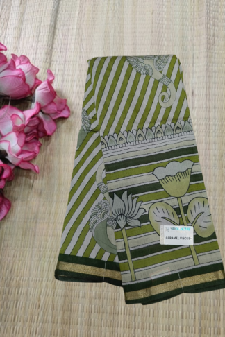 Designer Maheshwari Silk Saree