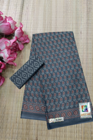 Semi Muslin Cotton Saree