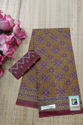 Semi Muslin Cotton Saree