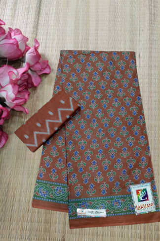 Semi Muslin Cotton Saree
