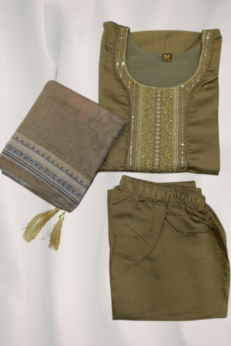 Designer Roman Silk 3-Piece Set