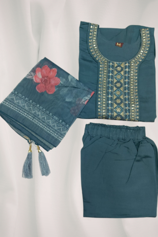 Designer Roman Silk 3-Piece Set