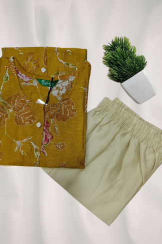 Designer Vatican Print 2-Piece Kurta Set