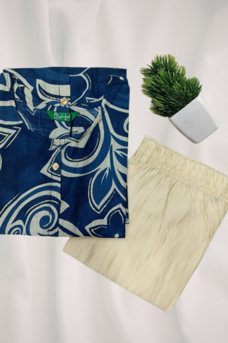 Designer Vatican Print 2-Piece Kurta Set
