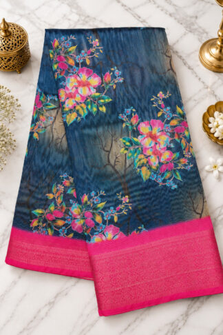Elegant Semi Khadi Silk Saree