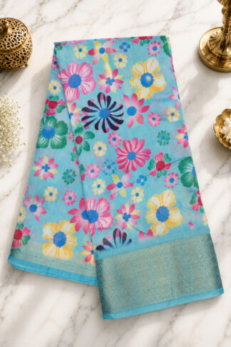 Elegant Semi Khadi Silk Saree