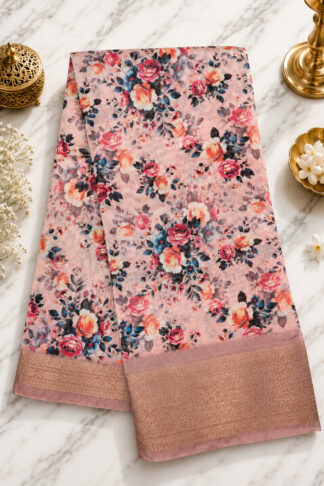 Elegant Semi Khadi Silk Saree
