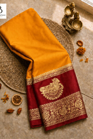 Mysore Silk Crepe Saree