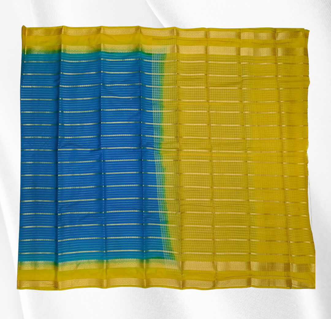 Mysore Silk Designer Saree - Image 2