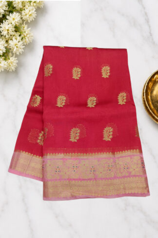Luxury Raw Mango Fancy Saree