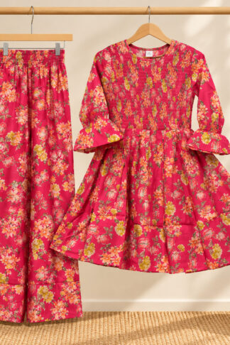 Ready-Made 2-Piece Frock Palazzo Set