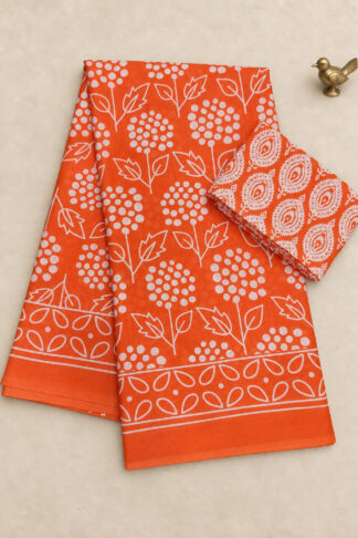 Mul Cotton Designer Saree