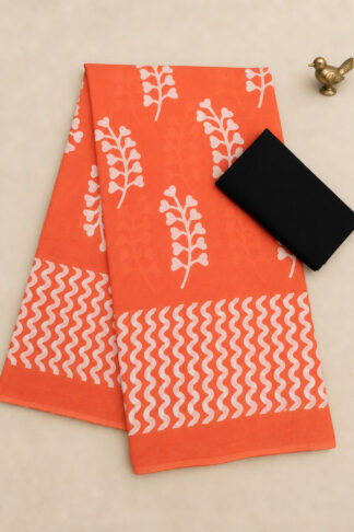 Mul Cotton Designer Saree