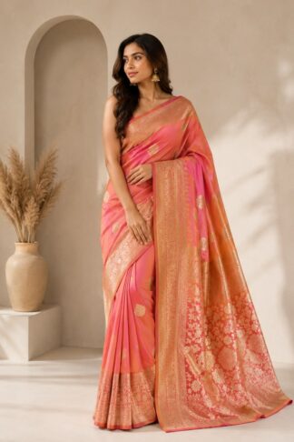 Marshmallow Silk Sarees