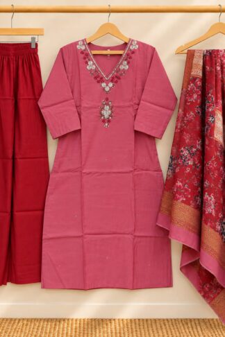 Designer Roman Silk 3-Piece Set