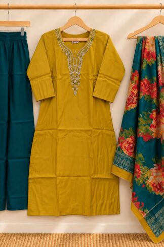 Designer Roman Silk 3-Piece Set